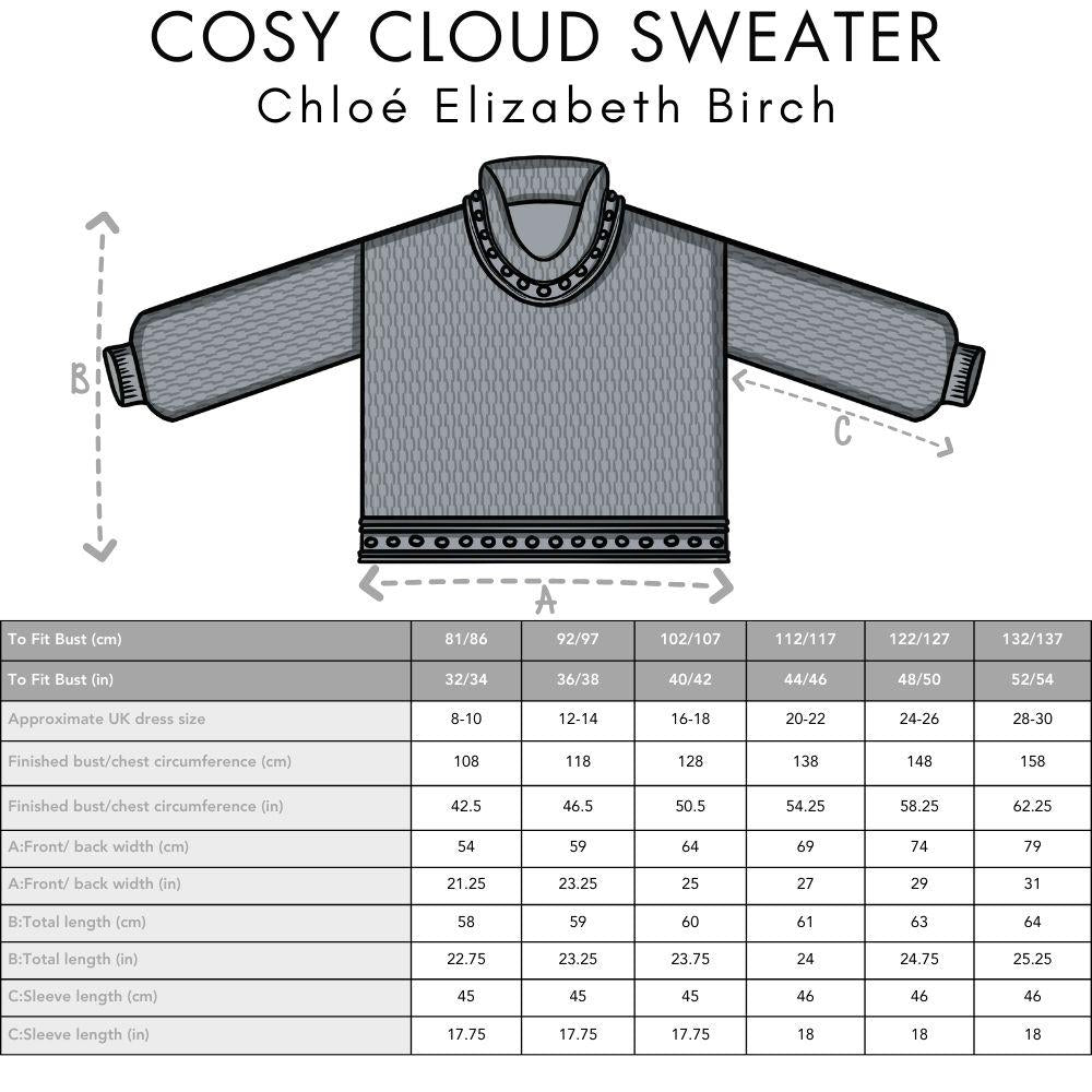 Cosy Cloud simple Oversized Sweater