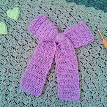 Crochet Feminine Hair Bow Pattern