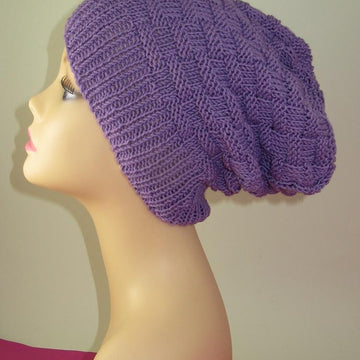 Basket Weave Spring Slouch Hat