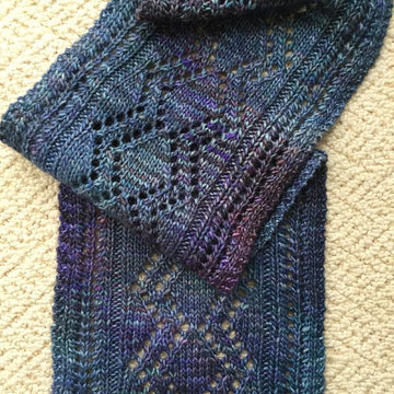 Devonshire Scarf with Fingerless Mitts
