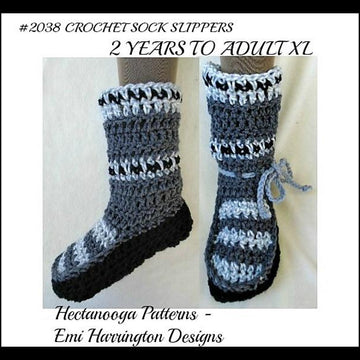 2038 - sock slippers