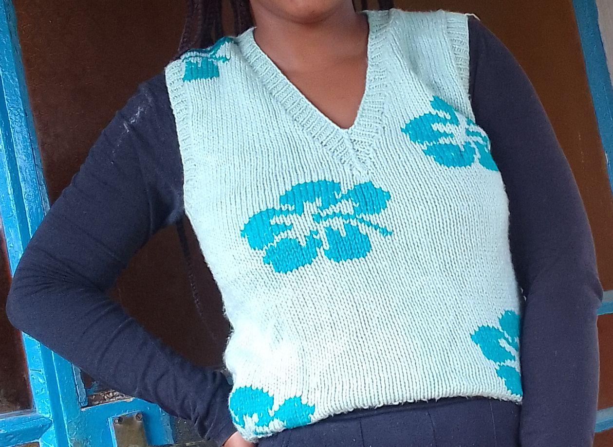 Floral vest