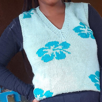 Floral vest