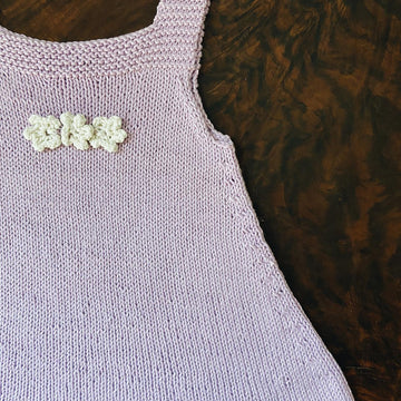 Flower pinafore dress