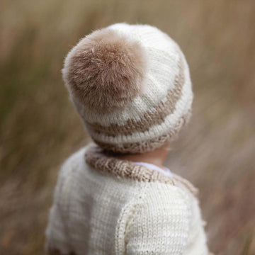 Little Timothy's Hat and Cardigan Set