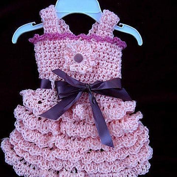 583 CROCHET DRESS, Baby, children, teen, adult