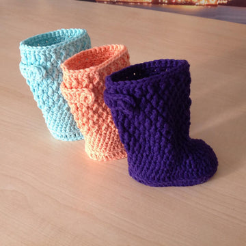 Baby Boot & Hat Set N 280
