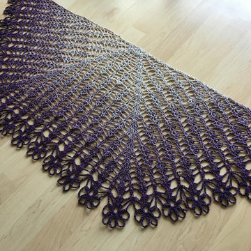 Plum Blossoms Shawl