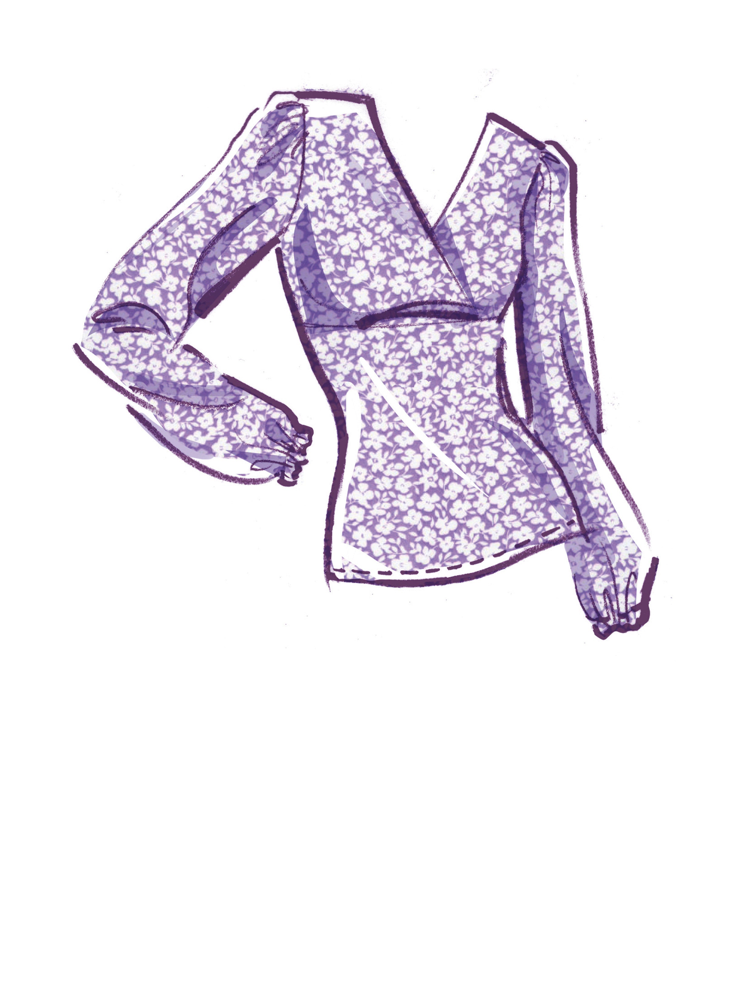 McCall's Misses' Knit Top M8344 - Sewing Pattern
