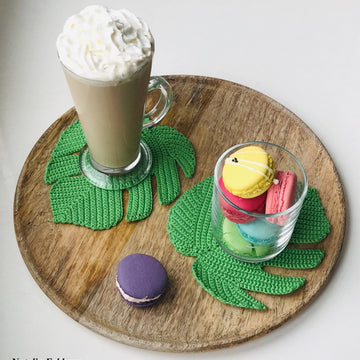 Monstera Leaf Coaster