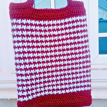 The Houndstooth Tote Bag
