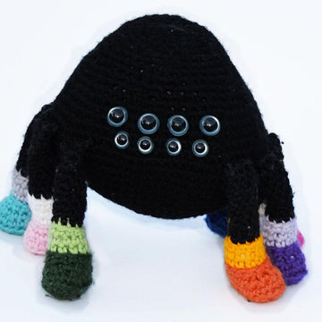 Mr Sneaky - The Amigurumi Spider in Sneakers