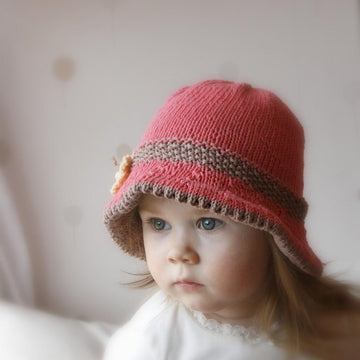 Mary sun brim hat