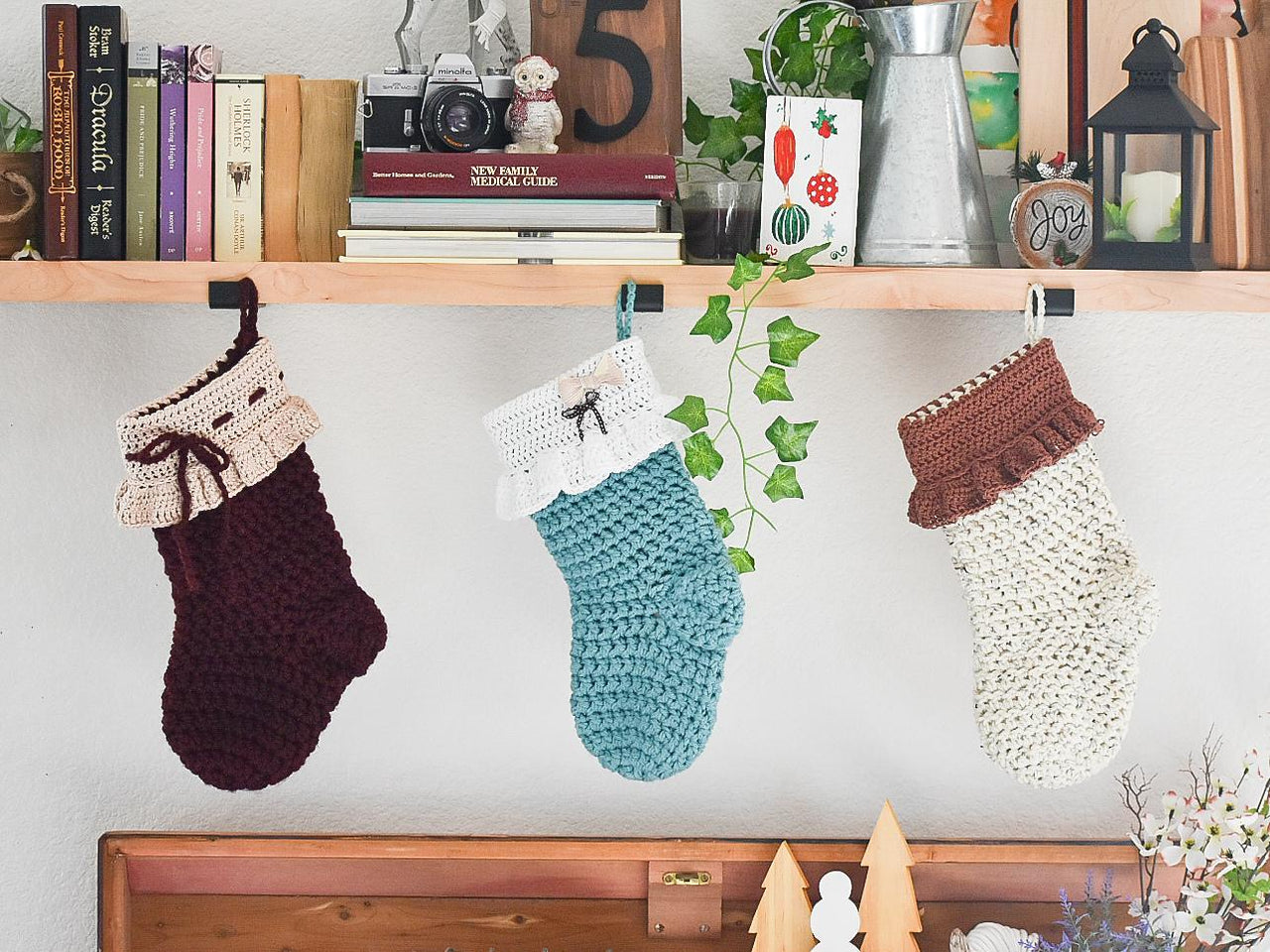 Rustic Ruffles Stocking