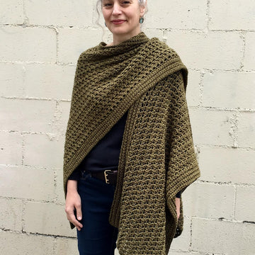 Crochet Ruana Pattern: Really-Caught-My-Eye Ruana