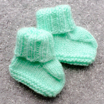Plain or Striped Bootees