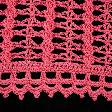Summer Cabled Poncho