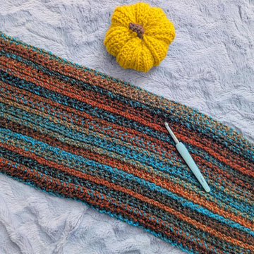 Crochet Textured Man Scarf Pattern