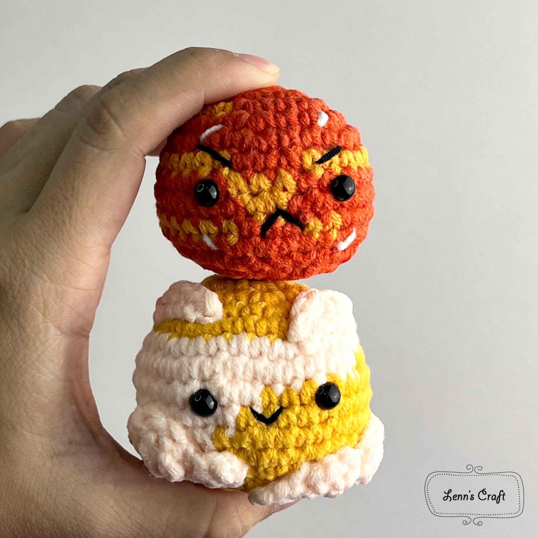 Venus & Mars Planet Amigurumi Crochet Pattern Cute Space
