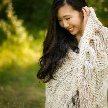 Chunky Ribbed Knit Blanket & Simple Garter Stitch Blanket