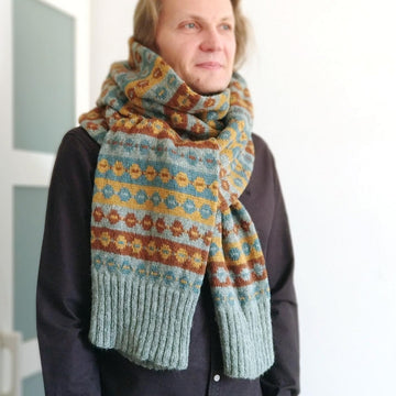 SOOMAA Fair Isle Scarf