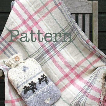 Hot Water Bottle Cover - Puppy Love