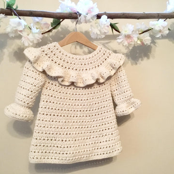 Mia Baby Girl Long Sleeve Dress N 472