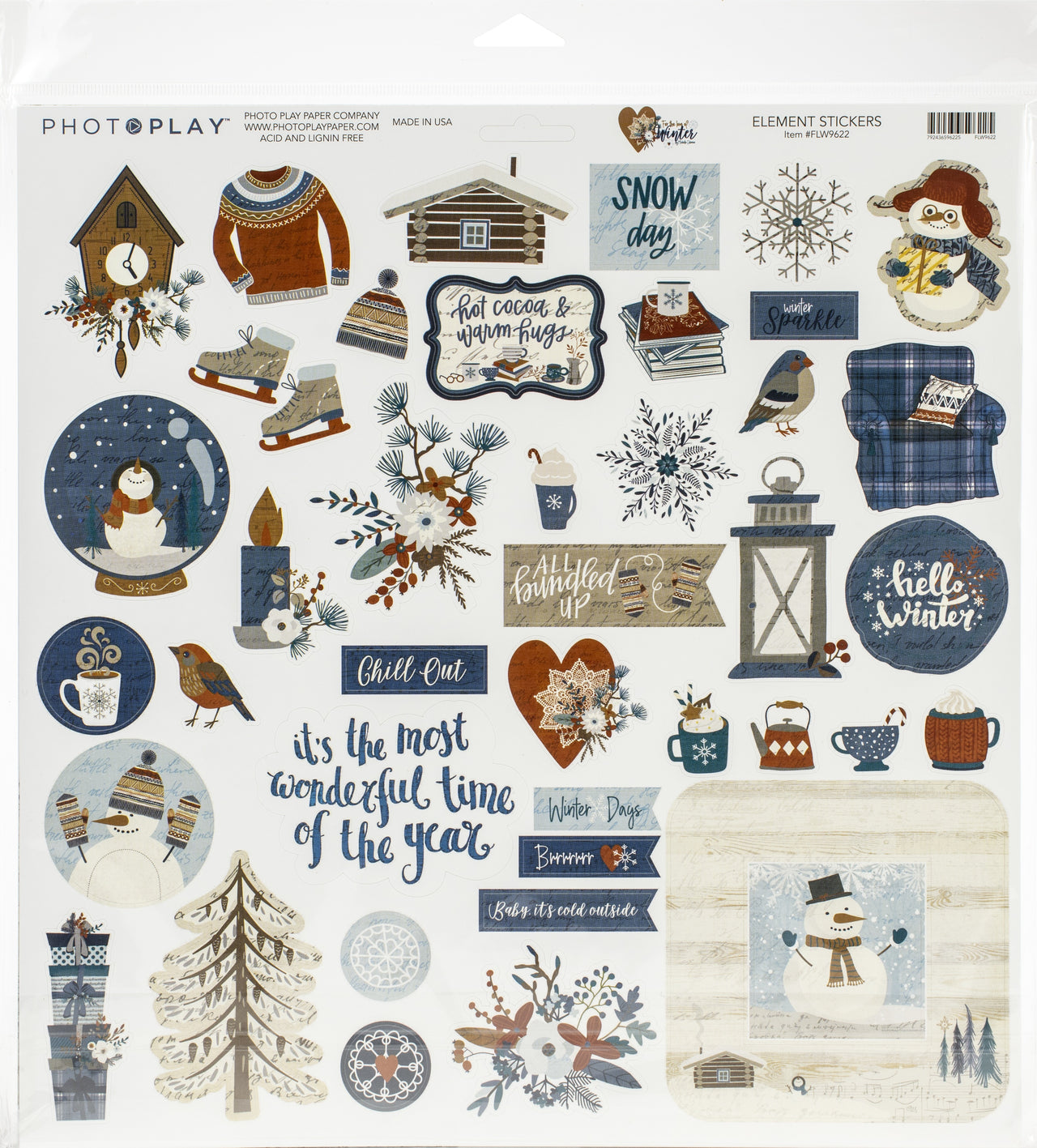 Photoplay Paper PhotoPlay Collection Pack 12"X12" - For The Love Of Winter
