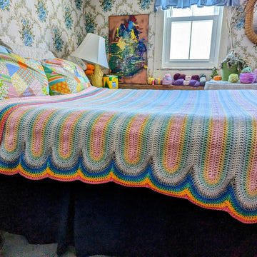 Rainbow Reflection Blanket