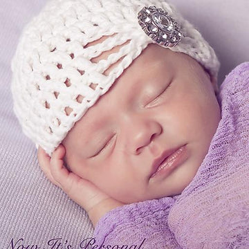 Crochet Fancy Baby Beanie Crochet Pattern PDF 240