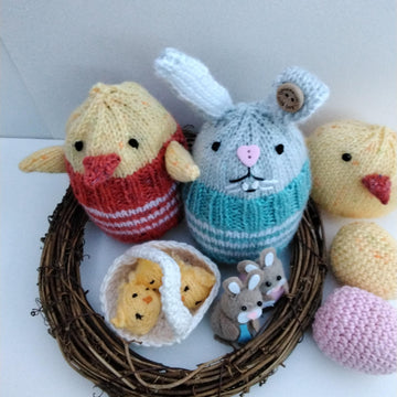 Easter Bunny and Chick chocolate covers
