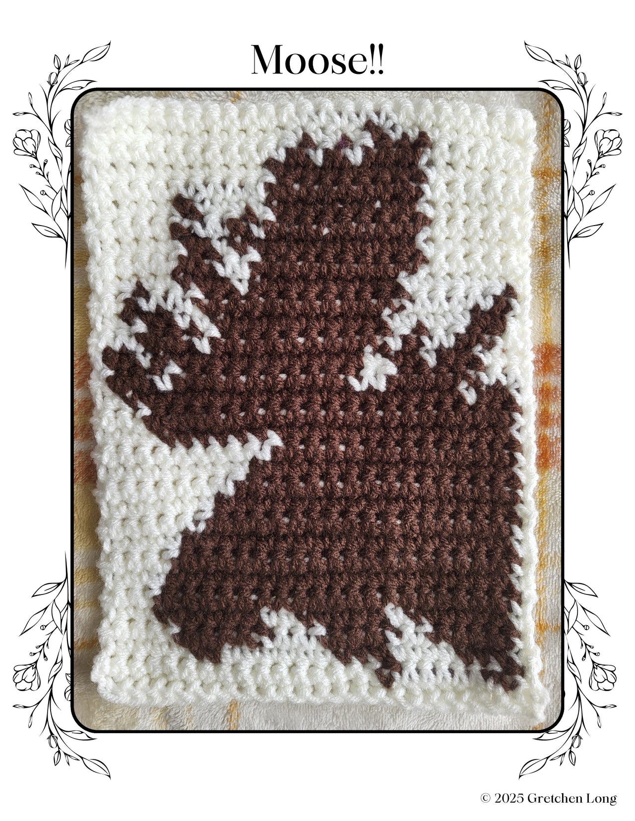 Moose Crochet Tapestry