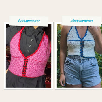 Althea top crochet pattern