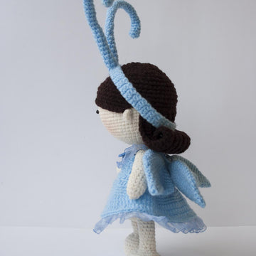 Butterfly Pebble doll