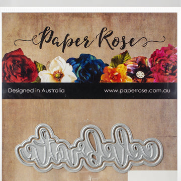 Paper Rose Dies - Celebrate -Layered