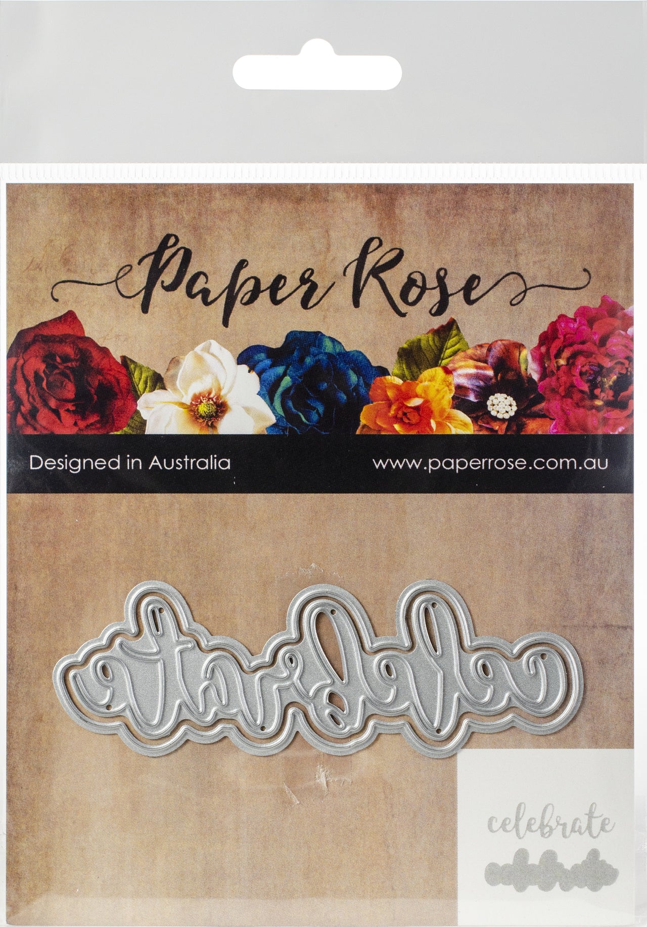 Paper Rose Dies - Celebrate -Layered