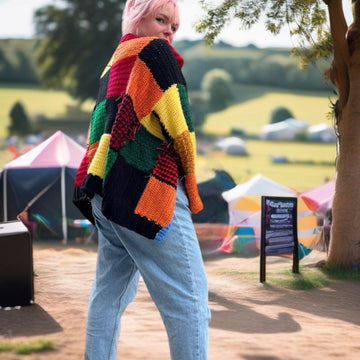 Harry Styles Crochet Cardigan