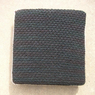 Purple Alpaca Flower Pillow