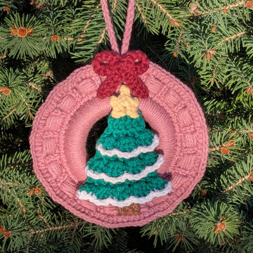 Flat Christmas tree English-US