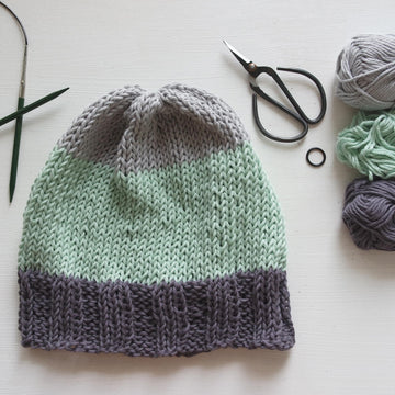 Color Block Beanie