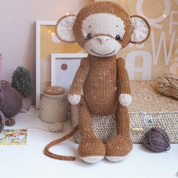 Knitting Pattern: Large Monkey