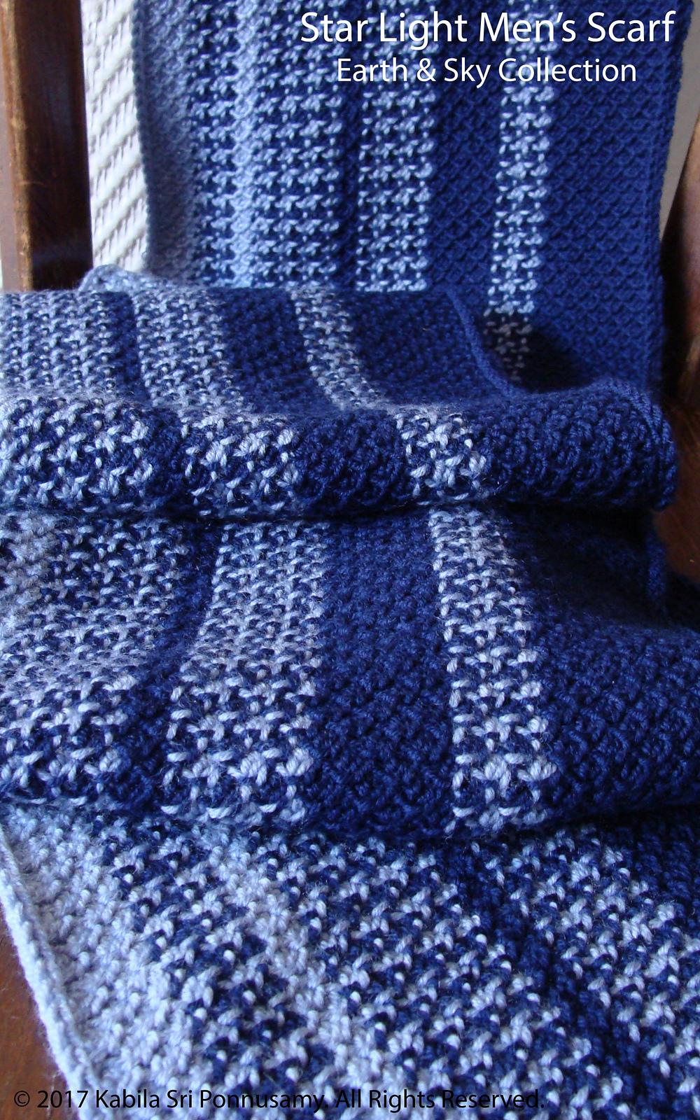 Star Light Men's Scarf