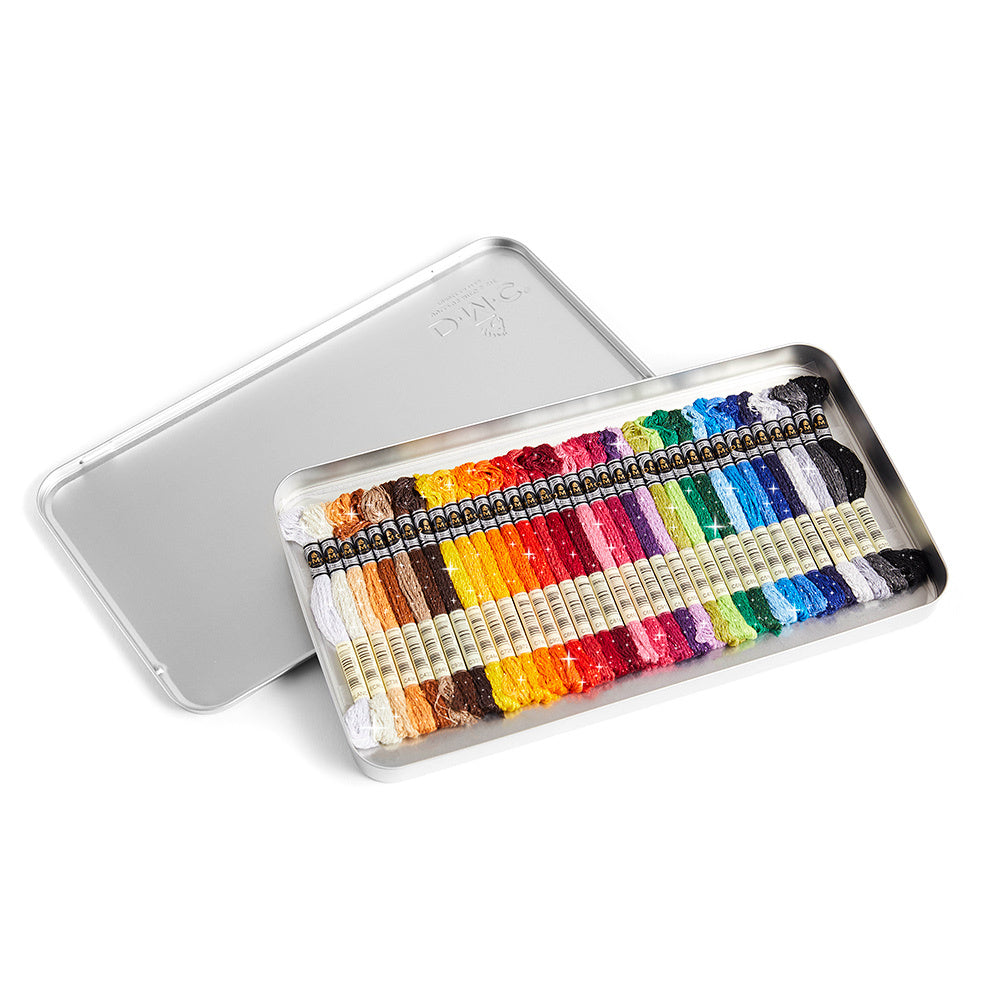 DMC Mouline Etoile Silver Box 35 Color Pack