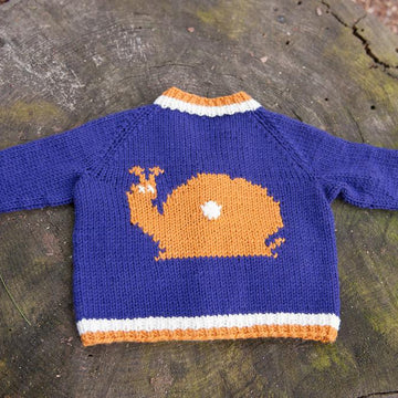 Tipped Baby Cardigan