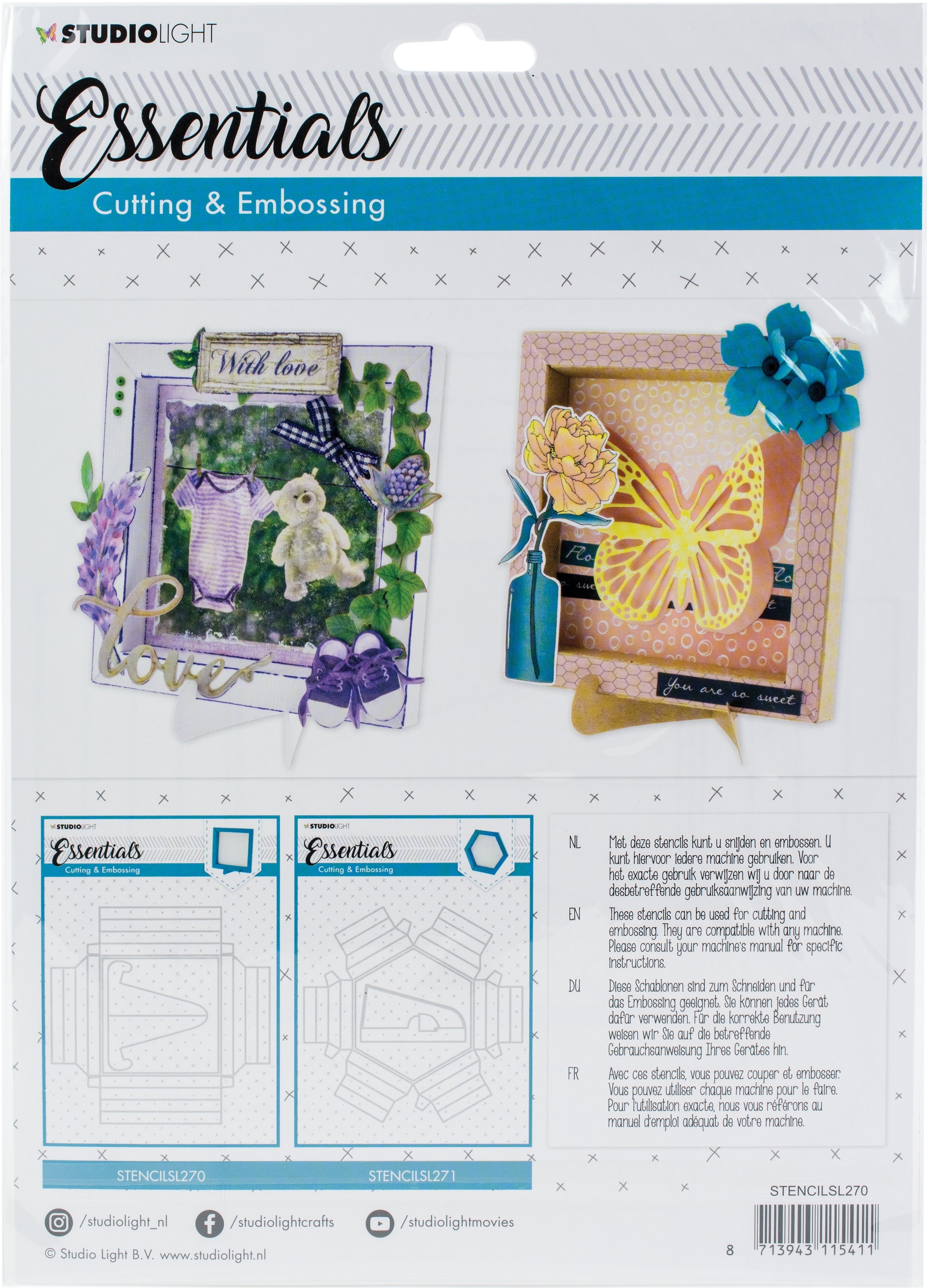 Studio Light Essentials Cutting & Embossing Die - 628427