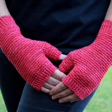 Interwoven Fingerless Mitts