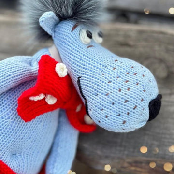 Wolf knitting pattern