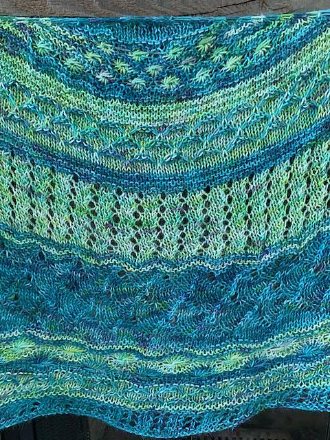 Mermaid Dance Shawl
