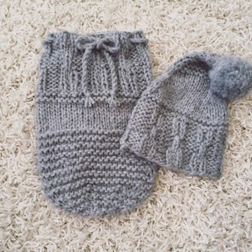 Locke Snuggle Swaddle sac set