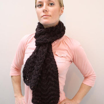 Chunky Alpaca Scarf
